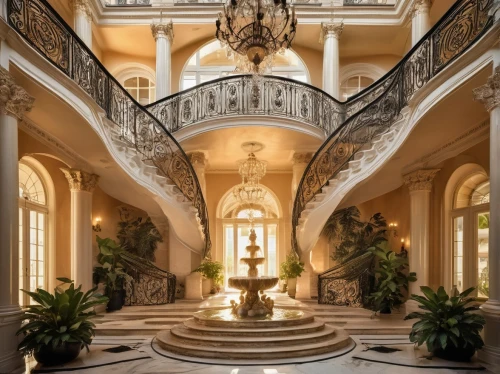 winding staircase,cochere,staircase,palladianism,circular staircase,outside staircase,lanesborough,marble palace,palatial,ritzau,mansion,staircases,rosecliff,balustrade,luxury home interior,luxury property,chateauesque,neoclassical,baccarat,opulently,Illustration,Realistic Fantasy,Realistic Fantasy 40