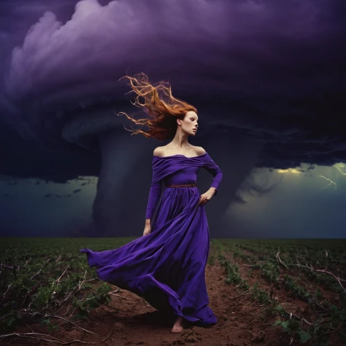 tempestuous,mesocyclone,windstorms,windstorm,orage,stormy blue,stormy sky,storm,stormier,effluvia,fusion photography,windswept,little girl in wind,wuthering,tornadic,monsoon banner,purple landscape,conceptual photography,thundering,whirlwind,Photography,Artistic Photography,Artistic Photography 14