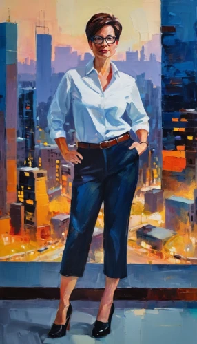 kirienko,jasinski,vettriano,forewoman,woman sitting,secretarial,city ​​portrait,woman holding a smartphone,bruskewitz,levinthal,labovitz,woman in menswear,advertising figure,world digital painting,woman thinking,donsky,bussiness woman,woman walking,marymccarty,oil painting on canvas,Conceptual Art,Oil color,Oil Color 20