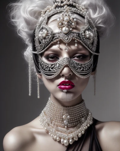 venetian mask,masquerading,masquerade,the carnival of venice,masques,love pearls,masquerades,headpieces,unmask,adornment,masque,countess,headdress,rankin,beauty mask,bridal jewelry,vintage makeup,unmasks,blindfold,jeweller
