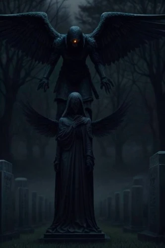 angel of death,dark angel,black angel,weeping angel,dark art,samael,nevermore,pazuzu,mothman,fallen angel,omen,hallowed,goetia,thanatos,dark gothic mood,oscura,deathbird,mourners,ravenloft,halloween wallpaper