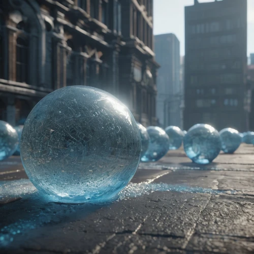 frozen bubble,glass balls,frost bubble,cryengine,ice ball,spheres,blue spheres,frozen soap bubble,glass sphere,glass ball,giant soap bubble,soap bubbles,bubbles,shaders,ice bubble,inflates soap bubbles,bubble,shader,crystalball,soap bubble,Conceptual Art,Fantasy,Fantasy 02