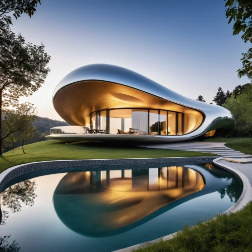 futuristic architecture,dunes house,modern architecture,modern house,pool house,dreamhouse,house shape,niemeyer,beautiful home,luxury property,house by the water,cantilever,siza,cube house,futuristic art museum,cantilevered,snohetta,architecturally,summer house,archidaily,Photography,General,Realistic