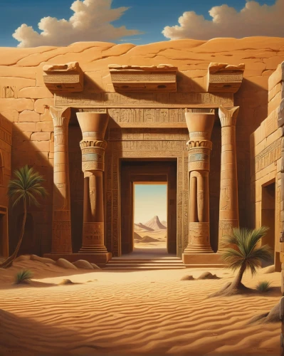 egyptian temple,ancient egypt,pharaonic,abydos,pharaon,kemet,nabataeans,ancient civilization,egyptienne,wadjet,egyptology,mastabas,egyptological,hieroglyphs,ancient egyptian,pharaohs,hieroglyph,qasr,amenemhat,hieratic,Art,Artistic Painting,Artistic Painting 02