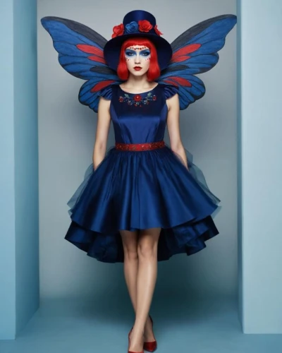 rankin,doll dress,homogenic,red and blue,queen of hearts,blue butterfly,evil fairy,bjork,fairy peacock,fashion doll,vinoodh,queen of liberty,aquaria,red butterfly,mazarine blue butterfly,dress doll,fairy queen,galliano,red white blue,fashion dolls
