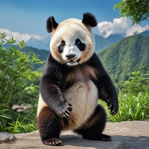 giant panda,pandabear,panda bear,baby panda,panda cub,beibei,little panda,large panda bear,pandita,panda,pandin,pandu,pando,pandi,pandor,pandher,hanging panda,kawaii panda,pandang,pandur,Photography,General,Realistic