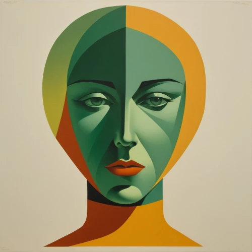 woman's face,feitelson,maeght,vasarely,woman face,blumenfeld,chirico,art deco woman,picabia,mctighe,brauner,paschke,heilmann,serigraphs,multicolor faces,woman thinking,orphism,severini,munari,keeffe,Art,Artistic Painting,Artistic Painting 08