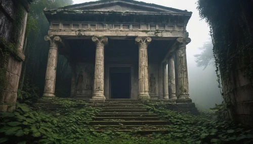 ancient house,temple of diana,roman temple,greek temple,ancient ruins,mausoleum ruins,walhalla,abandoned place,mausolea,ruins,ancient building,poseidons temple,ancient buildings,the ruins of the,ghost castle,tombs,abandoned places,bomarzo,artemis temple,ancient city,Illustration,Japanese style,Japanese Style 21