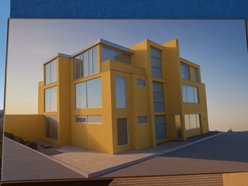 gold stucco frame,3d rendering,cubic house,glass facade,stucco frame,frame house,framing square,cube stilt houses,cube house,revit,fenestration,glass facades,passivhaus,sketchup,glass building,render,building honeycomb,window frames,glass panes,prefabricated buildings,Photography,General,Realistic