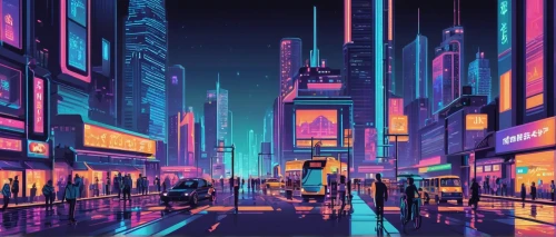 tokyo city,cybercity,cyberpunk,tokyo,shinjuku,cybertown,cityscape,colorful city,shanghai,fantasy city,metropolis,cyberscene,polara,synth,cityzen,city,bladerunner,cyberworld,urban,futuristic,Unique,Pixel,Pixel 01