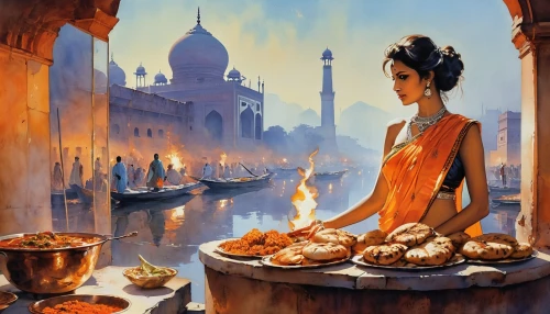 benares,indian art,tandoor,girl with bread-and-butter,tandoori,indian food,agrabah,orientalism,rem in arabian nights,orientalist,indienne,calcutta,indias,lohri,benaras,bikaner,varanasi,gangetic,india,indian woman,Conceptual Art,Sci-Fi,Sci-Fi 19