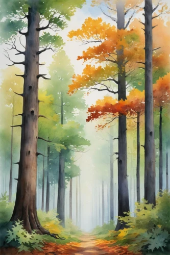 forest background,autumn forest,forest landscape,watercolor background,nature background,landscape background,autumn background,fir forest,cartoon forest,mixed forest,deciduous forest,coniferous forest,forest,forests,cartoon video game background,forest road,autumn trees,pine forest,forest tree,world digital painting,Art,Classical Oil Painting,Classical Oil Painting 21