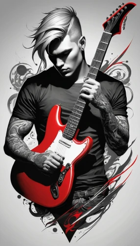 guitarist,painted guitar,gontier,electric guitar,guitar,guitar player,guitarra,alexakis,lead guitarist,the guitar,guitare,stratocaster,cobain,playing the guitar,synyster,rocker,guitars,hibbard,vector illustration,riff,Conceptual Art,Fantasy,Fantasy 03