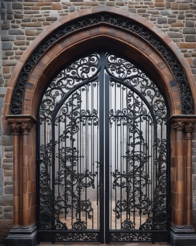 iron gate,wrought iron,metal gate,ironwork,gated,church door,front gate,iron door,wood gate,gate,gates,ornamental dividers,portal,tracery,front door,fence gate,garden door,steel door,stone gate,wrought,Conceptual Art,Daily,Daily 26