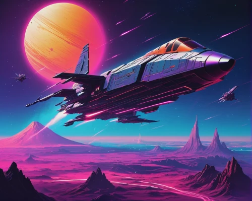 gradius,planetrx,futuristic landscape,space ships,extrasolar,spaceliner,starlink,space tourism,skyterra,starship,space voyage,farpoint,spaceships,voyagers,space glider,vanu,space ship,aerospace,space art,spacescraft,Conceptual Art,Sci-Fi,Sci-Fi 12