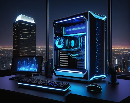 pc tower,computer workstation,fractal design,pc,mainframes,computer graphic,computer art,mainframe,computer,computerized,compute,3d render,computec,computer icon,cybersmith,cyberscene,computer case,tron,computerize,cyberpunk,Illustration,Black and White,Black and White 02