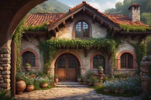 beautiful home,country cottage,home landscape,dreamhouse,ancient house,little house,house in the forest,summer cottage,auberge,cottage garden,inglenook,rivendell,small house,roof landscape,country house,forest house,dandelion hall,house in the mountains,provencal,cottage,Conceptual Art,Fantasy,Fantasy 03