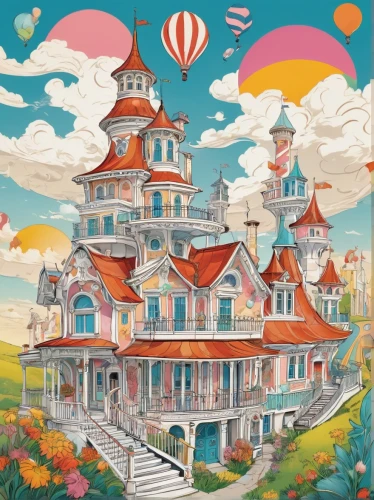 dreamhouse,houses clipart,seaside resort,delight island,fairy tale castle,candyland,miramare,house painting,victorian house,little house,house of the sea,dreamsville,seaside country,dandelion hall,treasure house,imaginationland,bonnycastle,beachhouse,vacationland,beach house,Unique,Design,Infographics