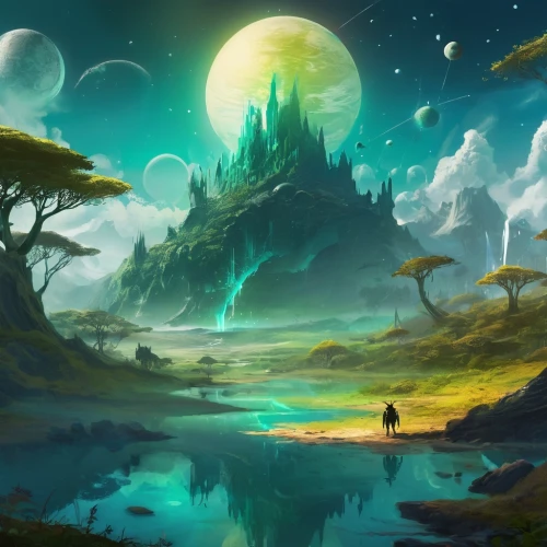 fantasy landscape,fantasy picture,fantasy art,mushroom landscape,fantasy world,fairy world,3d fantasy,dream world,dreamlands,lunar landscape,futuristic landscape,wonderlands,dreamscape,alien world,realms,alien planet,fairyland,world digital painting,dreamscapes,dreamland,Conceptual Art,Fantasy,Fantasy 02