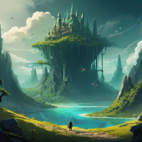 fantasy landscape,futuristic landscape,mushroom landscape,wildstar,mushroom island,ancient city,skylands,fantasy world,an island far away landscape,kingdoms,hinterlands,floating island,fantasy art,fantasy picture,arenanet,high landscape,3d fantasy,fantasy city,world digital painting,dreamlands,Conceptual Art,Fantasy,Fantasy 02