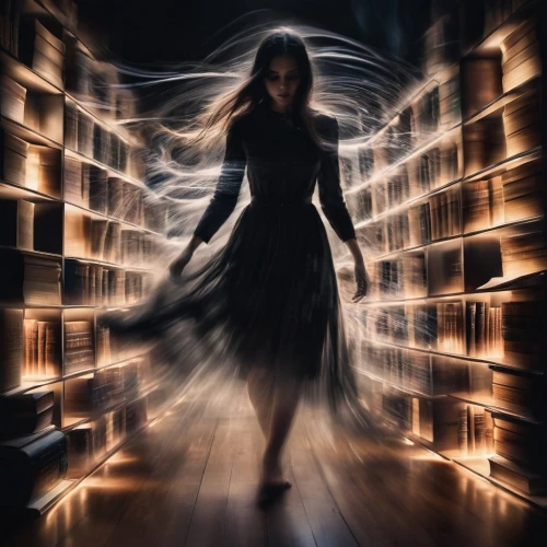 bibliophile,bookish,spellbook,mystical portrait of a girl,conjuration,sci fiction illustration,darkling,book wallpaper,mystery book cover,bookstore,books,book pages,neverwhere,bookseller,librarian,evanescence,phantasmagoria,fictionalizes,dark art,libreria,Photography,Artistic Photography,Artistic Photography 04