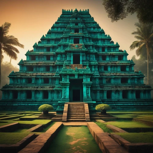 gopuram,visalakshi,mamallapuram,kanchipuram,thanjavur,cholapuram,vallipuram,srirangam,mahabalipuram,tanjore,sea shore temple,thirumal,silappatikaram,tanjavur,kovil,pallavas,cholan,arunachalam,thirumala,kancheepuram,Illustration,Realistic Fantasy,Realistic Fantasy 15