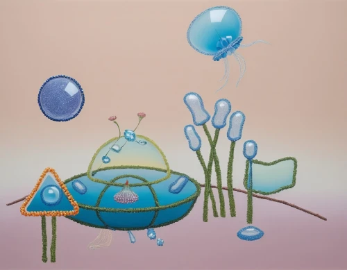 submersibles,quarantine bubble,nauplii,dinoflagellates,slimes,aquarium,bathysphere,dinoflagellate,sea jellies,underwater playground,jellyfish collage,inflates soap bubbles,nauplius,humidifiers,jellies,microworlds,humidifier,microcosms,gas balloon,acidification,Conceptual Art,Daily,Daily 27