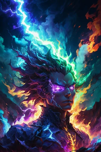 elemental,fire background,akuma,dormammu,samuil,susanoo,aegon,tempest,elementals,saiyan,nebula guardian,aura,morpheus,turmoil,flame spirit,medusa,dancing flames,eruption,dragon fire,goku,Conceptual Art,Oil color,Oil Color 23