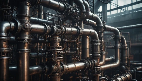 pipework,pipes,industrial tubes,pipe work,pressure pipes,industrie,industrial,industrielles,industrial plant,valves,manifolds,refiners,condensers,conduits,furnaces,chemical plant,heavy water factory,tubes,industrial landscape,combined heat and power plant,Conceptual Art,Sci-Fi,Sci-Fi 09
