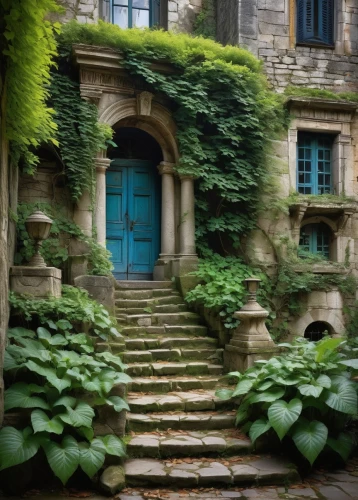 stone stairs,stone stairway,kykuit,luxembourg,courtyards,yale university,marquette,the threshold of the house,winding steps,greystone,oread,girona,lehigh,portal,sarlat,martre,conques,escalera,escaleras,stone houses,Illustration,Black and White,Black and White 20