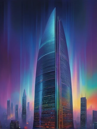 the skyscraper,skyscraper,cybercity,supertall,futuristic architecture,cyberport,skylstad,skycraper,skyscrapers,skyscraping,sedensky,futuristic landscape,cybertown,megacorporation,guangzhou,pc tower,barad,the energy tower,shard of glass,monoliths,Illustration,Abstract Fantasy,Abstract Fantasy 21