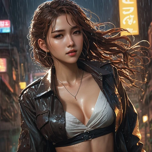 in the rain,walking in the rain,yangmei,leather jacket,rainy,xiaomei,konami,umbrella,xiaofei,yang,4k wallpaper 1920x1080,cindy,yingjie,heavy rain,wet girl,asami,xianwen,jieyang,xiaowu,asian umbrella,Photography,General,Natural