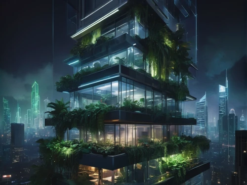 skyscraper,planta,sky apartment,residential tower,futuristic architecture,ecotopia,the skyscraper,titanum,balcony garden,green living,arcology,high rise,modern architecture,cubic house,high rise building,glass building,biophilia,high-rise building,highrise,urban towers,Illustration,Black and White,Black and White 02