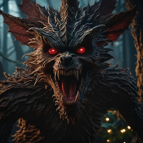 krampus,ealdwulf,christmas imp,hogfather,wendigo,angusta,barghuti,christmas messenger,werewolve,pazuzu,rakka,grimm,daggar,christmas owl,demogorgon,jayasimha,bergius,devil,christmas wallpaper,smolenyak,Photography,General,Fantasy