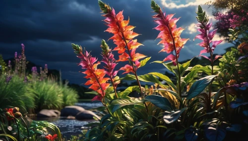 flower in sunset,torch lilies,torch lily,aloes,gladiolas,snapdragon,splendor of flowers,bromeliads,pond flower,gladiolus,kniphofia,mountain flowers,lupins,alpine flowers,lupines,bromeliad,lupinus,fireweed,watsonia,flame lily,Photography,Artistic Photography,Artistic Photography 02
