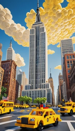 new york taxi,taxicabs,cartoon video game background,megapolis,taxicab,yellow taxi,fantasy city,taxi cab,capcities,big apple,lego city,sky city,new york,megacorporations,skyscrapers,taxis,superblocks,ny,newyork,cartoon car,Illustration,Black and White,Black and White 06