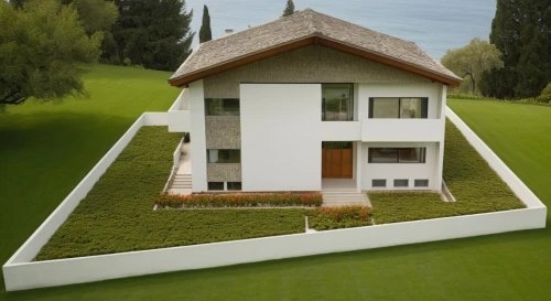 miniature house,model house,golf lawn,grass roof,cube house,cubic house,villa,3d rendering,house shape,inverted cottage,golf hotel,frame house,green lawn,garden elevation,house with lake,small house,greenhut,residential house,sketchup,little house,Photography,General,Realistic