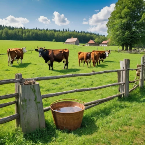 allgäu brown cattle,domestic cattle,livestock farming,cows on pasture,cattle dairy,cattle trough,beef cattle,galloway cattle,dairy cattle,bovines,simmental cattle,stock farming,cattle,cattle crossing,dairy cows,happy cows,pasture fence,cow herd,livestock,heifers,Photography,General,Realistic