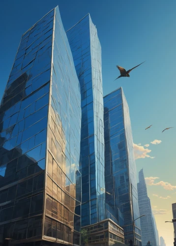 skycraper,skyscraping,glass facades,skyscraper,glass facade,skyscrapers,glass building,the skyscraper,skyscapers,sky space concept,urbis,citicorp,futuristic architecture,structural glass,stalin skyscraper,tishman,supertall,escala,kimmelman,lexcorp,Illustration,Retro,Retro 17