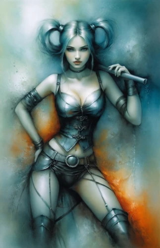 planescape,biomechanical,cybernetic,krita,rasputina,cybernetically,sindel,enchantress,female warrior,penthesilea,fantasy art,bulletgirl,bloodrayne,padme,swordswoman,viveros,cortana,fantasy woman,girl with gun,the enchantress,Conceptual Art,Daily,Daily 32