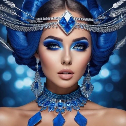 blue enchantress,blue peacock,blue butterfly,jasmine blue,venetian mask,bluefly,masquerade,kitana,ice queen,sapphire,blue rose,electric blue,mazarine blue,royal blue,mazarine blue butterfly,fantasy woman,color blue,headdress,shades of blue,blueness,Photography,Artistic Photography,Artistic Photography 15
