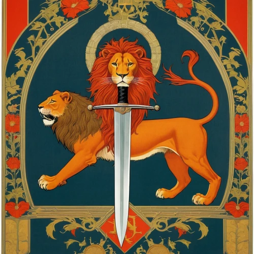 lannister,heraldic,heraldic shield,heraldic animal,heraldry,heraldically,armorial,isador,lionore,goldlion,lion,lionizing,escudo,leos,leonesa,lionheart,fiefdom,scimitars,leonhart,coat arms,Illustration,Retro,Retro 15