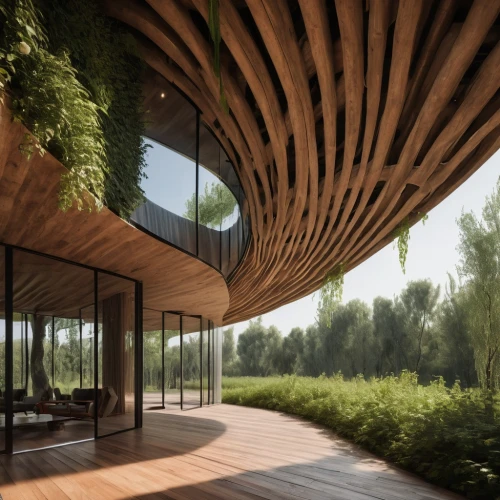 timber house,forest house,dunes house,wooden roof,3d rendering,revit,wood structure,pavillon,wooden decking,wooden house,wooden beams,snohetta,bohlin,associati,daylighting,summer house,wooden sauna,archidaily,cubic house,wood deck,Photography,General,Fantasy