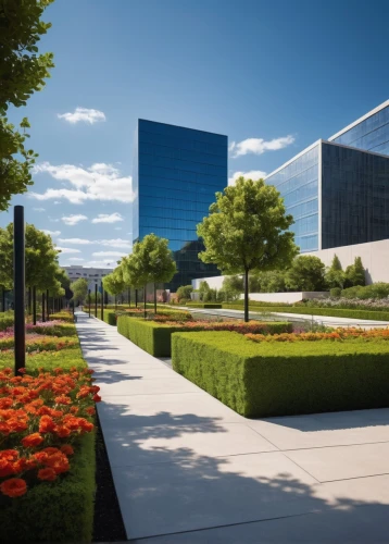 globalfoundries,genzyme,phototherapeutics,landscaped,oakbrook,conagra,calpers,office buildings,infosys,synopsys,technopark,home of apple,smeal,company headquarters,iupui,ualbany,ecolab,genentech,citicorp,arborway,Illustration,Retro,Retro 16