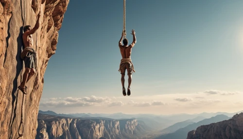 cliffhanger,abseiled,rappelled,sport climbing,climbing rope,hesychasm,cliffhanging,abseil,abseiling,men climber,cliffhangers,rock-climbing equipment,repelling,hanging rope,via ferrata,rappelling,wallenda,slackline,free climbing,slackening