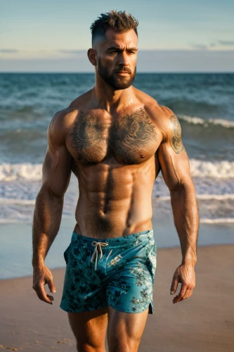 musclebound,mackenroth,pudzianowski,physiques,goncharov,danila bagrov,pec,wightman,man at the sea,bodybuilding,beach background,body building,striations,muscularly,austin stirling,kushti,bodybuilders,muscularity,poseidon,artemus,Conceptual Art,Oil color,Oil Color 05