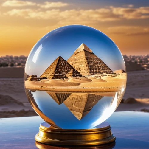 crystal ball-photography,giza,egypt,crystal ball,egyptienne,crystalball,pyramide,the great pyramid of giza,ancient egypt,pyramidal,khufu,egyptologist,glass sphere,egyptology,egyptological,egyptian,egyptologists,extrapyramidal,egytian,the cairo,Photography,General,Realistic
