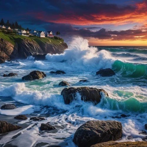 rocky coast,coastal landscape,nubble,norway coast,seascape,fanad,northeaster,rocky beach,inishowen,donegal,stormy sea,doolin,ireland,bretagne,northern ireland,sea landscape,sea storm,pemaquid,cornwall,landscape photography,Photography,General,Realistic