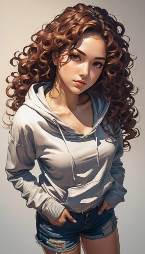 donsky,girl in t-shirt,derivable,world digital painting,portrait background,young woman,mahvash,asami,brigette,digital painting,girl drawing,girl with speech bubble,katara,adagio,sweatshirt,fashion vector,agio,romanoff,gradient mesh,girl portrait,Conceptual Art,Fantasy,Fantasy 15