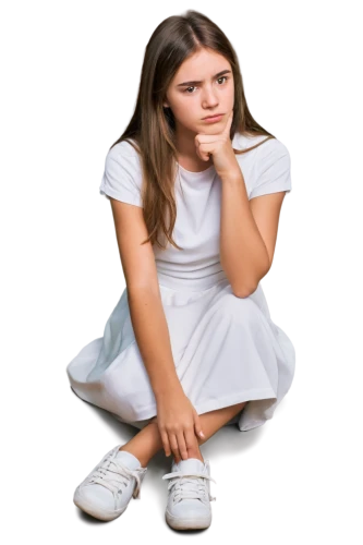 girl sitting,girl on a white background,young girl,portrait background,apraxia,relaxed young girl,children's background,girl in a long,children's photo shoot,amblyopia,elif,girl with cereal bowl,childrenswear,girl in white dress,transparent background,image editing,girl with speech bubble,girl in t-shirt,girl praying,colorizing,Unique,3D,Modern Sculpture